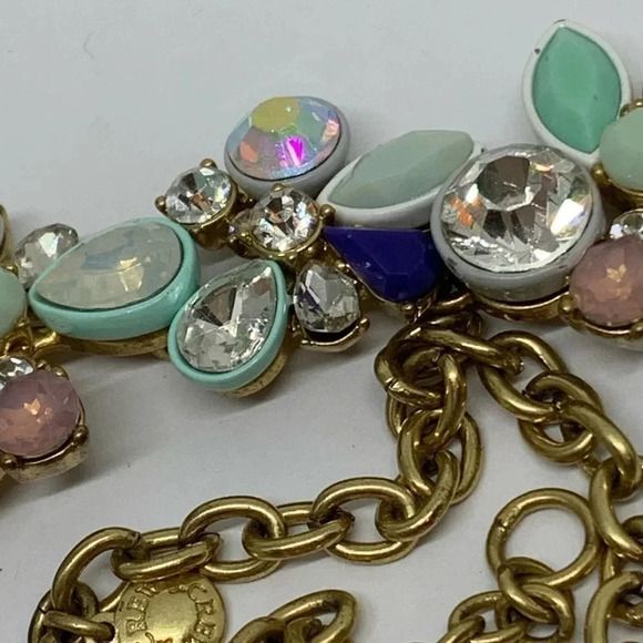 J. Crew Brulee Pastel Crystal Necklace - Picture 4 of 7